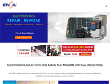 Tablet Screenshot of ensil.ca
